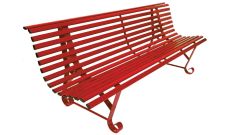 Banc et fauteuil Luneville