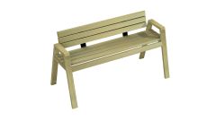 Banc et fauteuil Cantillac