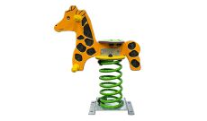 Jeu sur ressort Girafe