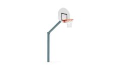 BASKET EXTERIEUR TUBE CARRE CERCLE 3,05M 